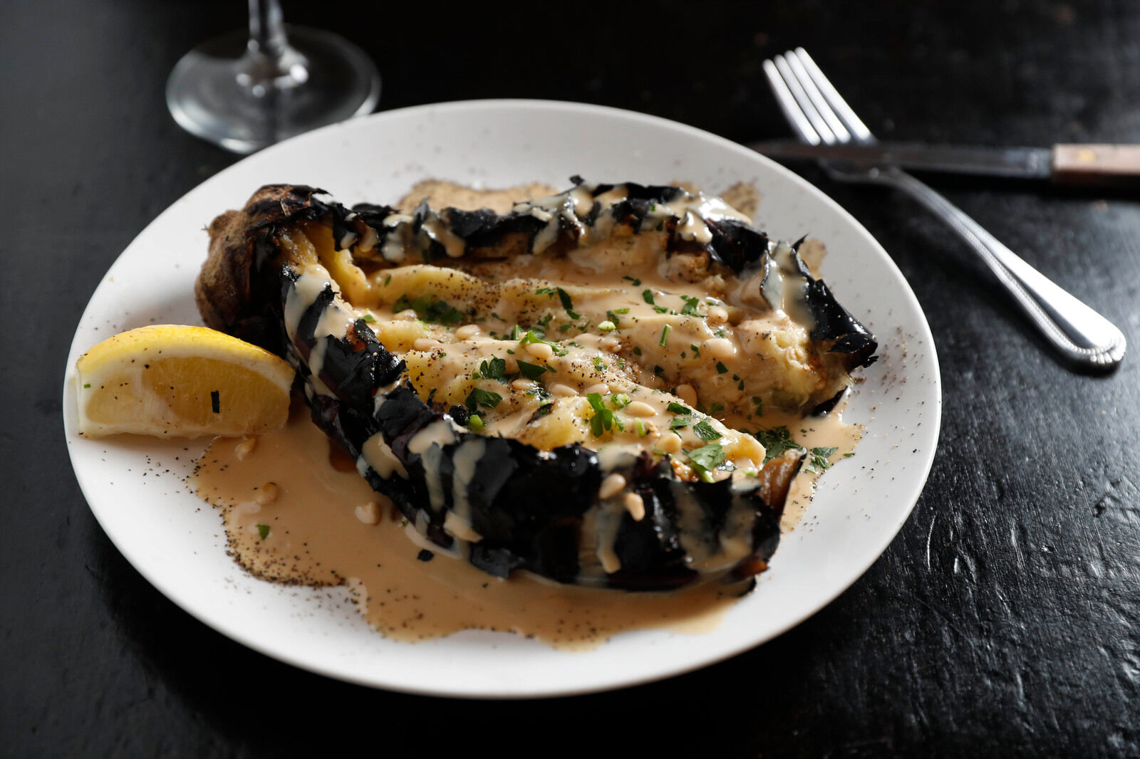 Burning Eggplant